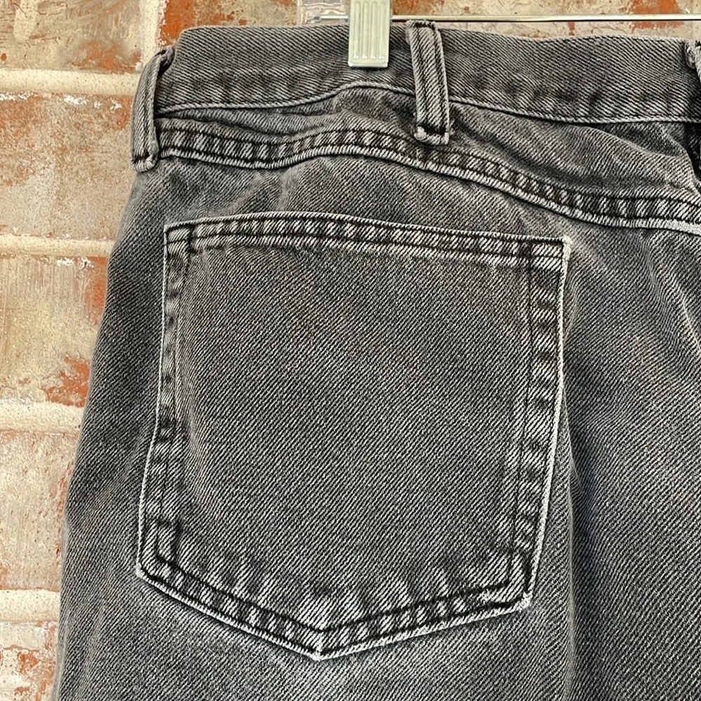 Rustler Black Faded  Straight Leg Denim Jeans